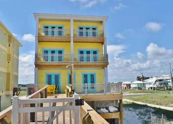 Beachfront~8bedrooms~lemonshello * Gulf Shores