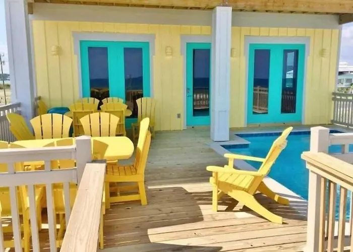 Beachfront~8bedrooms~lemonshello * Gulf Shores